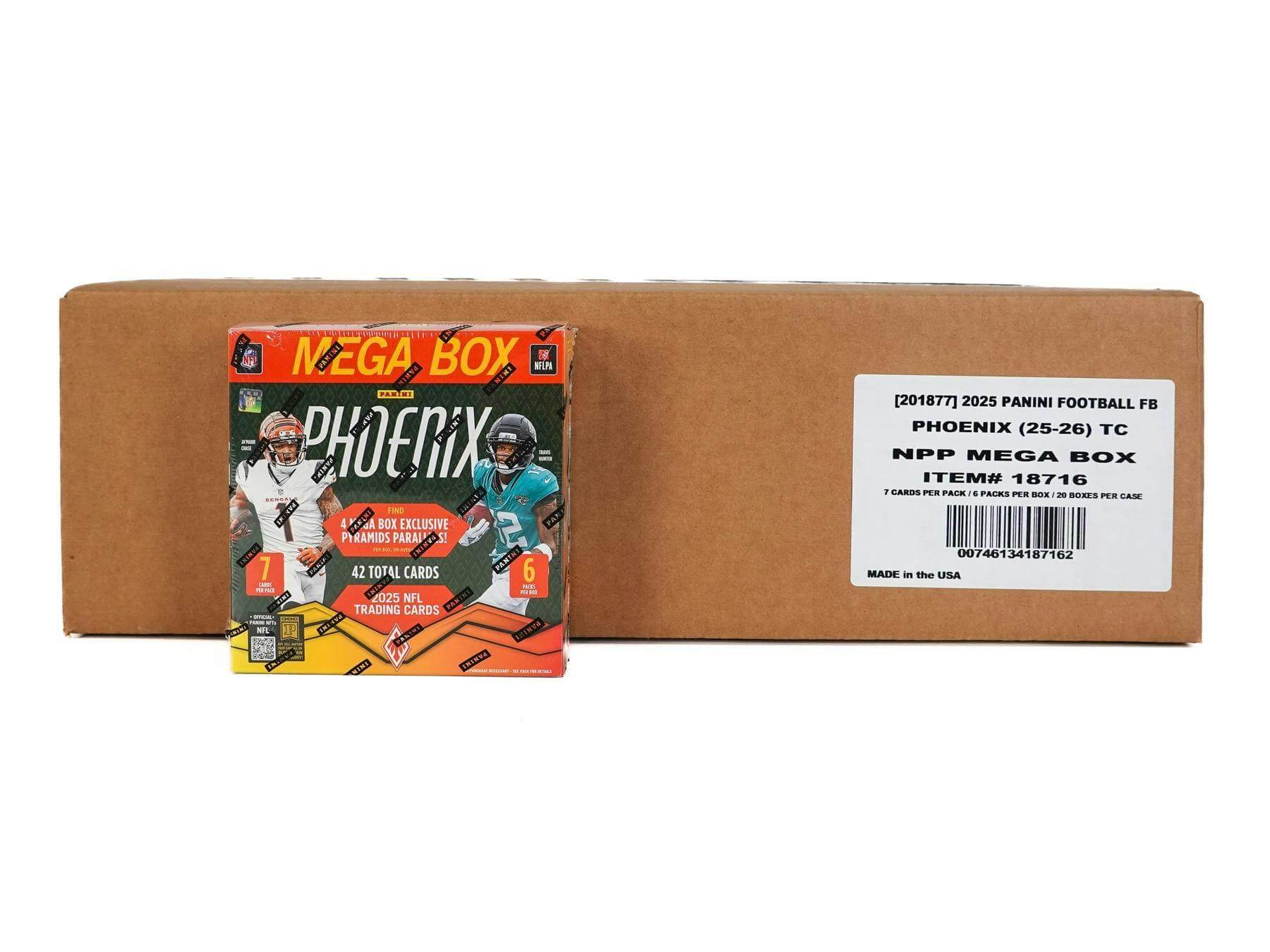 2025 Panini Phoenix Football Mega 20-Box Case